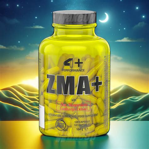 4 Nutrition Zma 120 Capsules Restorative Sleep And Muscle Recovery