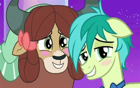 Safe Artist Codetski Sandbar Yona Earth Pony Pony