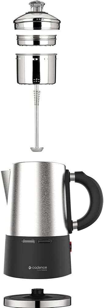 Cafeteira Italiana El Trica Cadence Picolla Ml V Inox Josymix