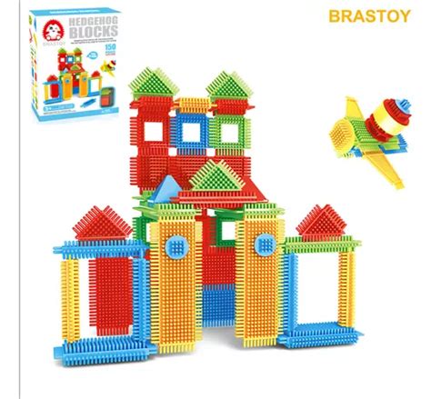 Brastoy Blocos De Montar 150 Peças Brinquedo Infantil Construção