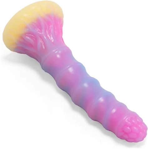 Enchufe Anal Luminoso Juguetes Para Adultos Consoladores De Monstruo Drag N De Silicona Suave