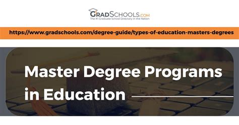 Master Degree Programs In Education Find Colleges At Gradschools By