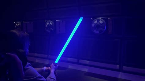 We Are One With the Force During Lightsaber Training on the Star Wars ...