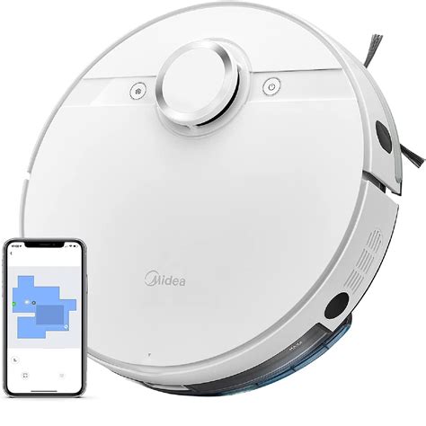 Midea M7 Robot Vacuum Cleaner White – H&A Middle East FZC-LLC