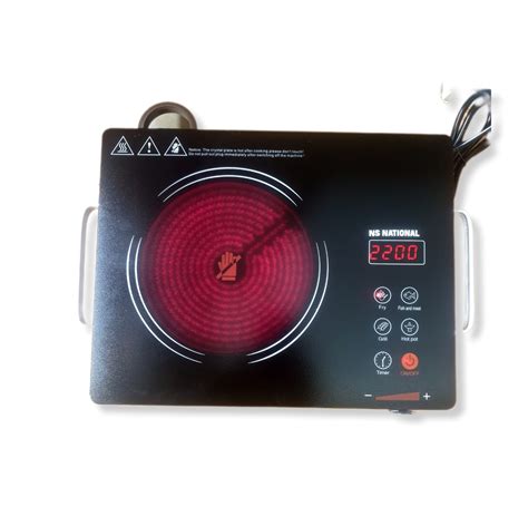 National Electric Stove Infrared Cooker Electric Universal Hot Plate Infrared Induction Cooktop