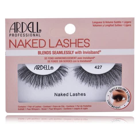 Ardell Naked Lashes Black dirbtinės priklijuojamos blakstienos