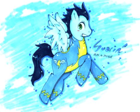 Safe Artist Divided S Derpibooru Import Soarin Pegasus