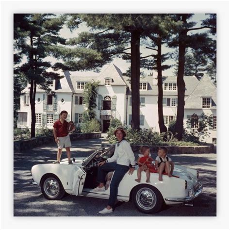 Cabot Family - Slim Aarons Print