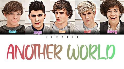 One Direction Another World Color Coded Lyric Youtube