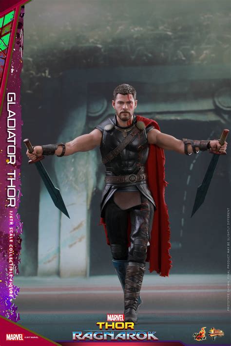 Thor Ragnarok Scale Gladiator Thor Figures By Hot Toys The Toyark News