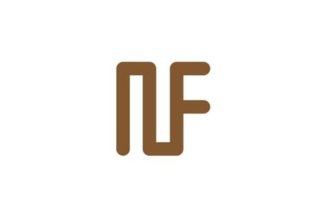 Nf Logo Design Branding And Logo Templates Creative Market