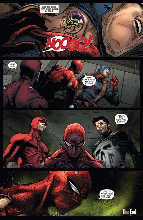 Superior Spider Man Team Up Daredevil The Punisher And Spider Man