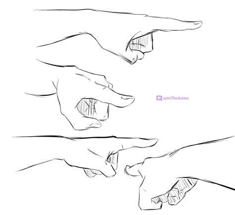How to Draw Anime Hand Poses (Step by Step) - QTA