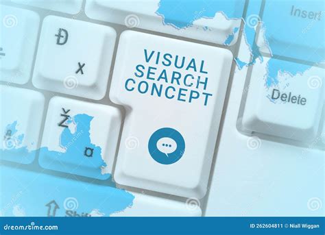 Text Sign Showing Visual Search Concept. Word Written on Perceptual ...