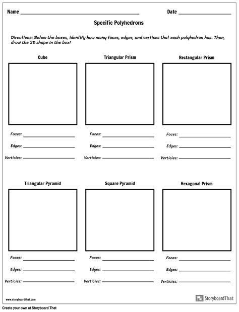 Geometric Solids Worksheets Printables