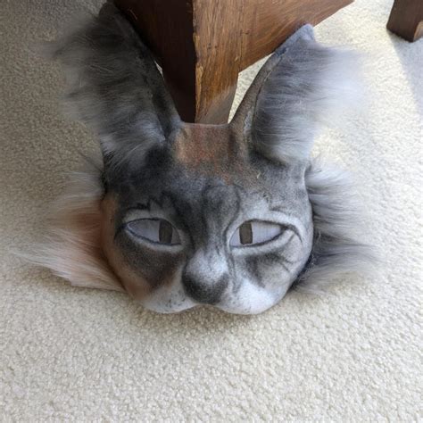 Maine Coon Therian Mask Etsy