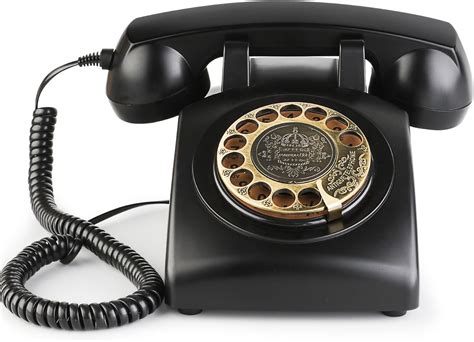 amazoncom sangyn retro rotary landline phones  mechanical ringer