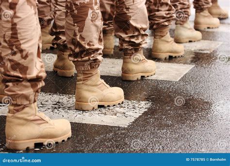 Military Boots Royalty Free Stock Photo - Image: 7578785