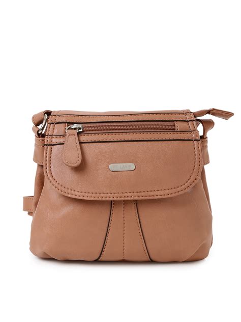 Buy Lavie Brown Sling Bag Handbags For Women 1467242 Myntra