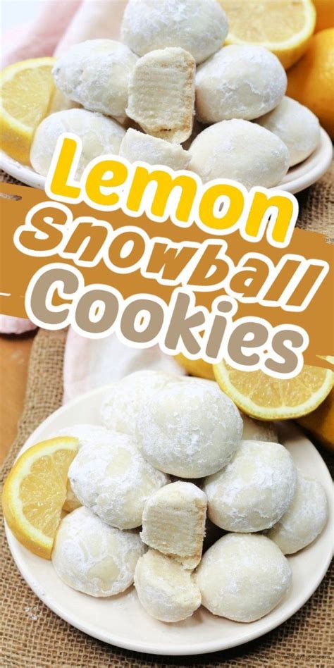 Old Fashioned Lemon Snowdrop Cookies Artofit