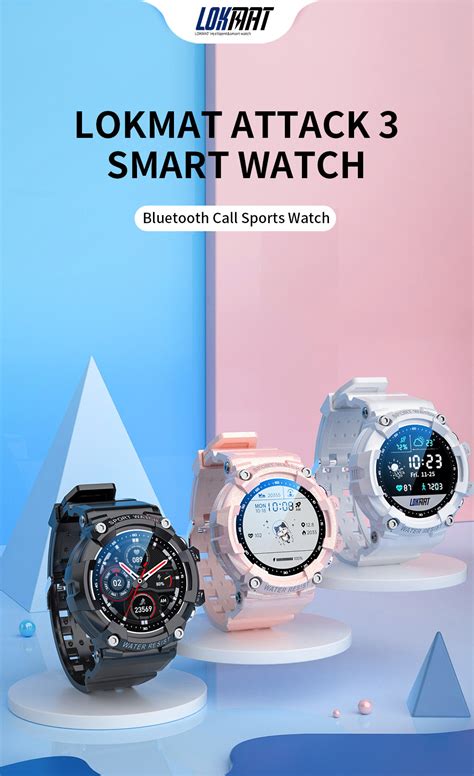 LOKMAT ATTACK 3 Smartwatch White