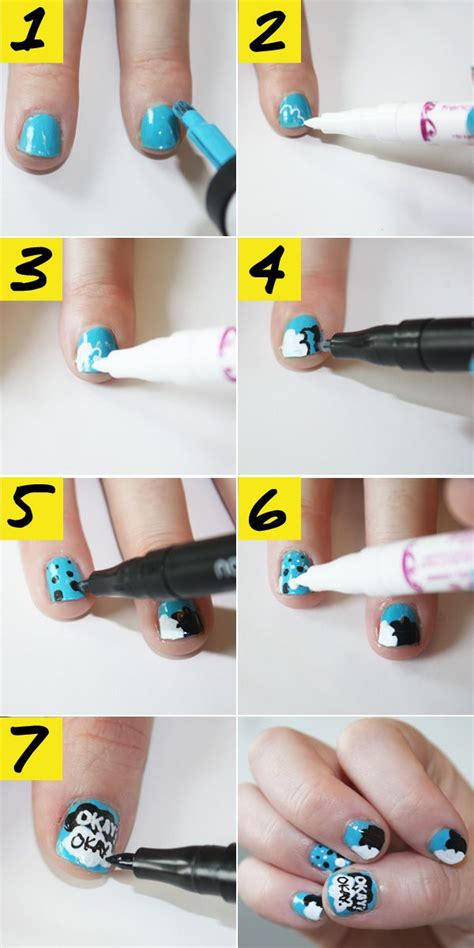 star nail art tutorial - Micheal Joerger