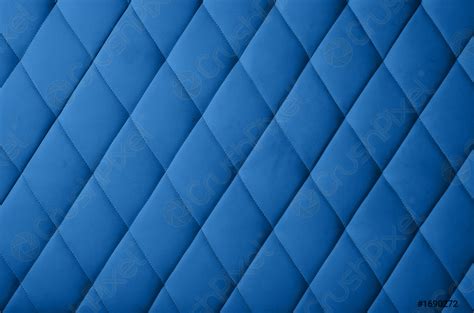 Blue Leather Upholstery Background Texture Stock Photo 1690272