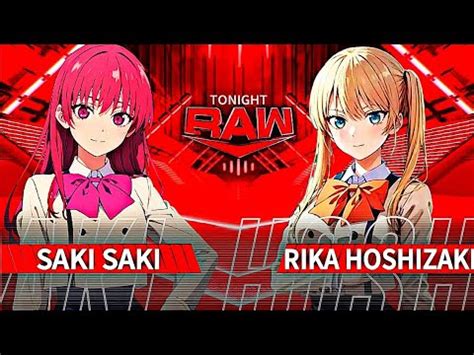 GirlfriendGirlfriend Rivals Saki Saki Vs Rika Hoshizaki Bikini Stink Face Match Wwe 2k23 YouTube