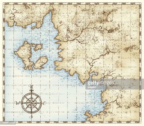 Vintage Nautical Maps Photos and Premium High Res Pictures - Getty Images