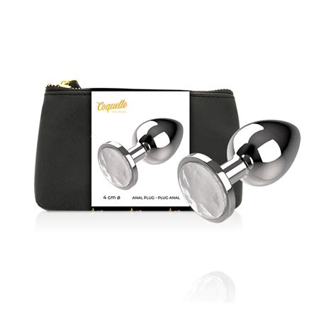 COQUETTE CLEAR ANAL PLUG L Erosart