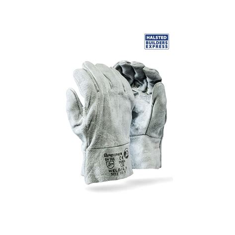 Usd 216 Dromex Gloves Leather 6cm Grey Weld25 Building Material