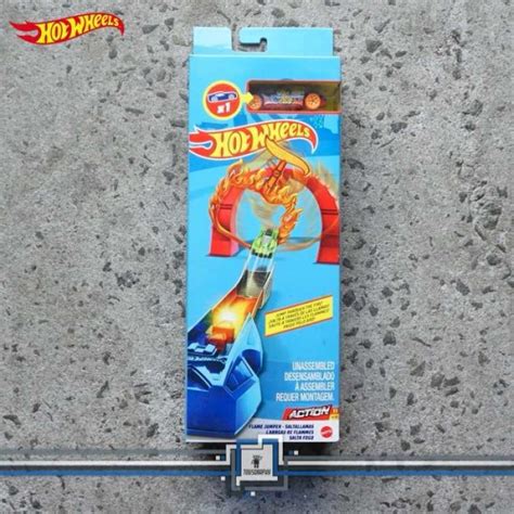 Jual Hot Wheels Action Flame Jumper Stunt Track With Launcher Hotwheels Di Seller Toysgraphy