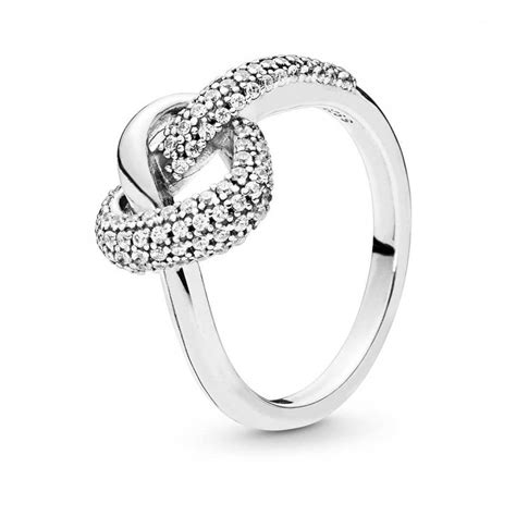 Pandora Knotted Heart Ring 198086cz Francis And Gaye Jewellers