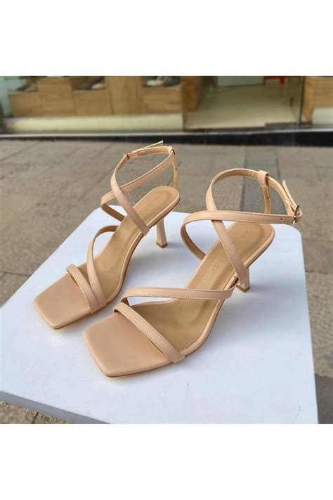 gloriyshoes Nude Rengi 8 Cm Ince Topuklu Ayakkabı Fiyatı Yorumları