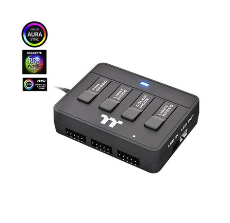 Thermaltake Riing Plus RGB Controller, PLEASE NOTE - Compatible ARGB ...