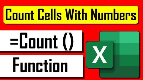 How To Use Count Function In Excel Artofit