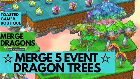 Merge Dragons Merge 5 Event • Dragon Trees And Grass Dragon Tier 2 Nest • Tips And Tricks