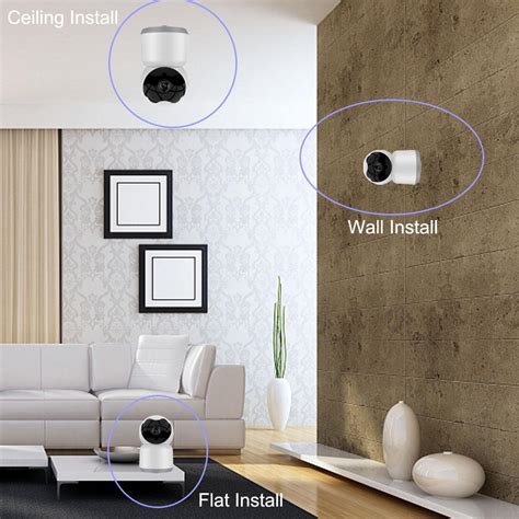 Вътрешна камера 2MP мини wirelees IP автоматично проследяване 1080p ...