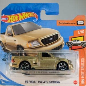 Hot Wheels Ford F Svt Lightning Hw Hot Trucks First Edition Etsy