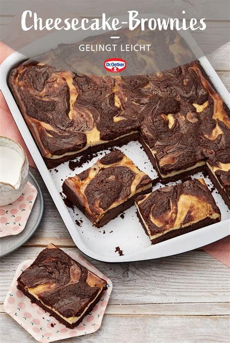 Cheesecake Brownies Rezept Dr Oetker Rezept Kuchen Und Torten