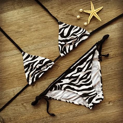 Plus Size Swimwear Women Swimsuit Sexy Bikinis 2019 Mujer Zebra Print