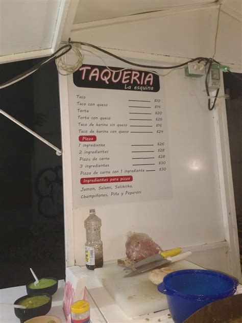 Taqueria La Esquina Taqueria La Esquina Cancún Menu Reviews
