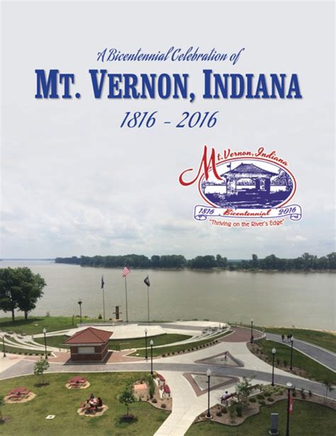 A Bicentennial Celebration Of Mt Vernon Indiana 1816 2016 M T