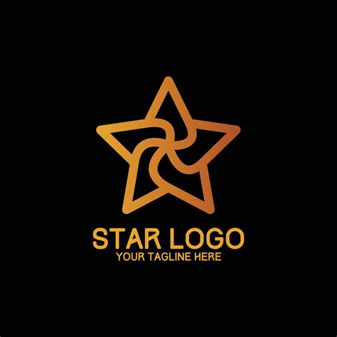 start logo design modern concept art orange  vector art  vecteezy