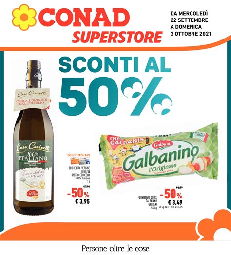 Calam O Volantino Conad Superstore Lazio Nord Ovest Settembre