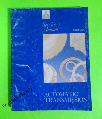 Mitsubishi Expo Automatic Transmission Manual