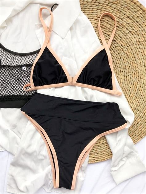 Sexy Bikini Sets Contrasterende Zomen Shein Nederland