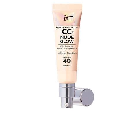 It Cosmetics Cc Cream Nude Glow Fondotinta Finish Luminoso Con Spf Qvc It