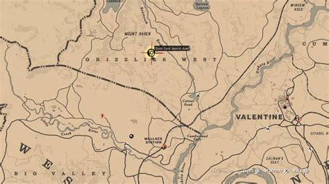 Red Dead Redemption 2 Poisonous Trail Treasure Map Locations Guide F63