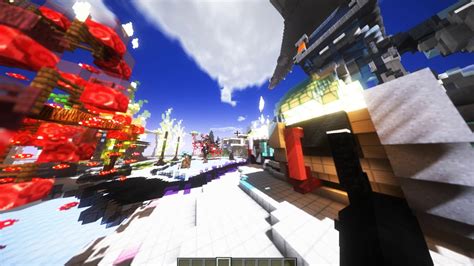 Minecraft Build Futuristic Lobby Youtube